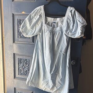 Old Navy Light Blue Shirt with Label